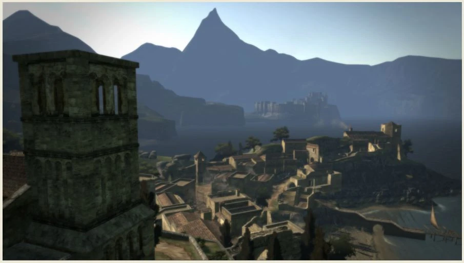 Picture of Cassardis, a fisherman village.