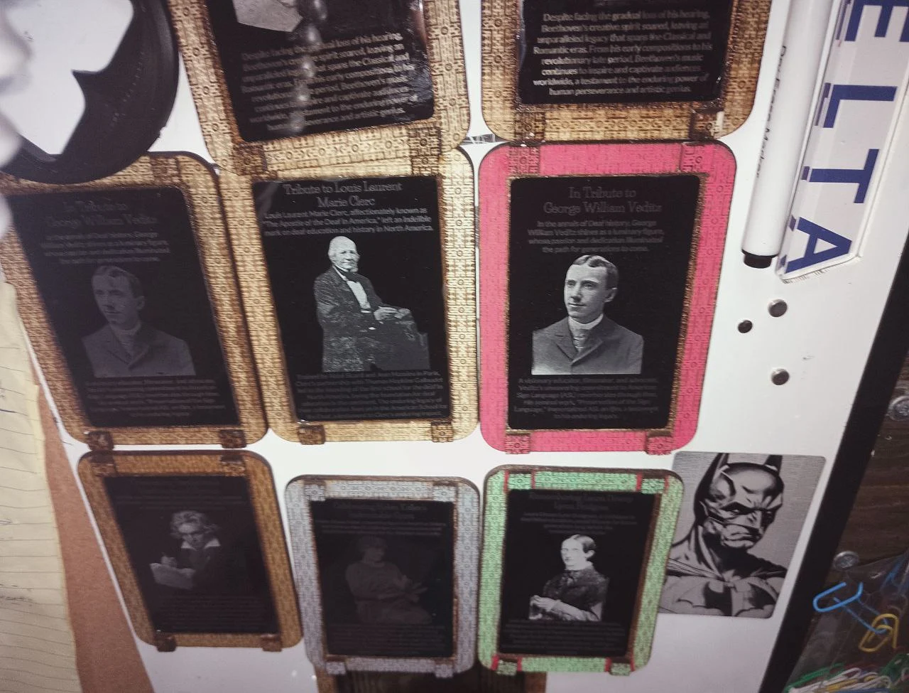 framed Deaf Heroes
