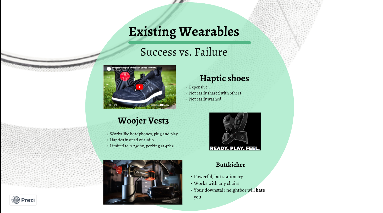 Haptic shoes